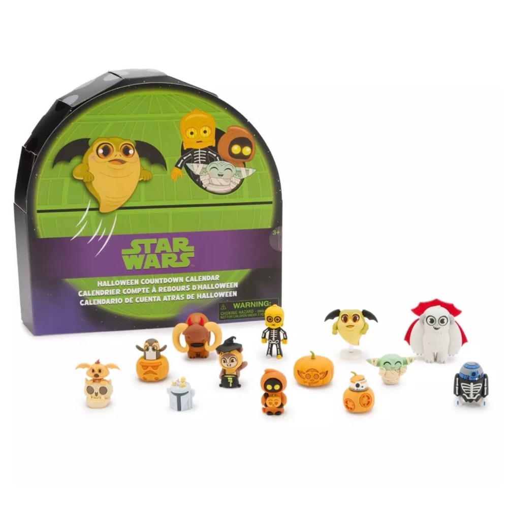 Disney / Star Wars Vinyl Figures Halloween Countdown Calendar – 13-Piece